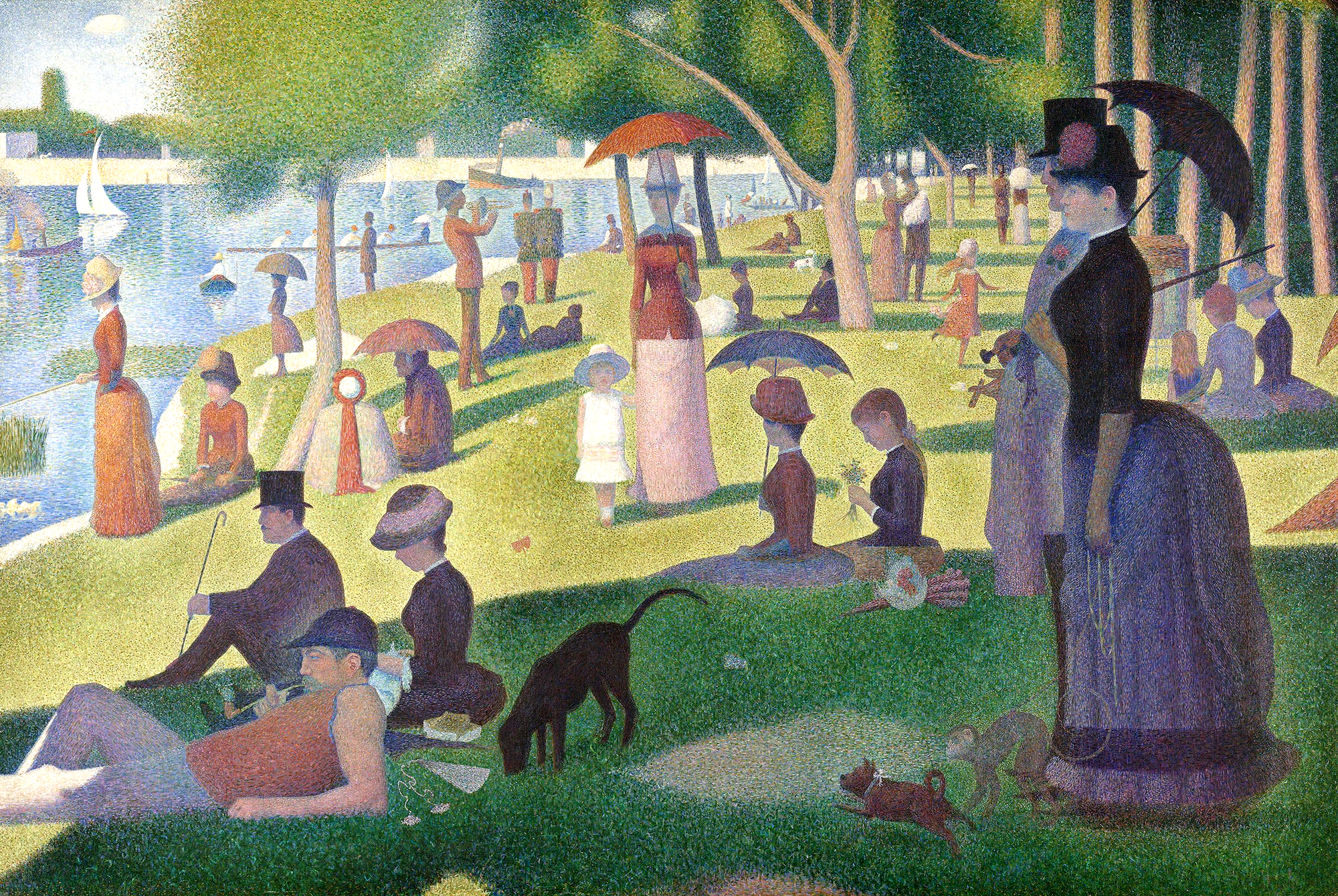2000x1340 Georges Seurat - Seurat Painting