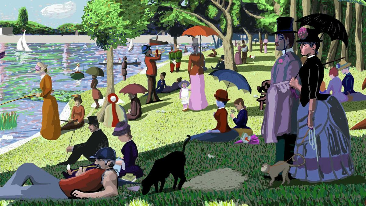 1200x675 Georges Seurat - Seurat Painting