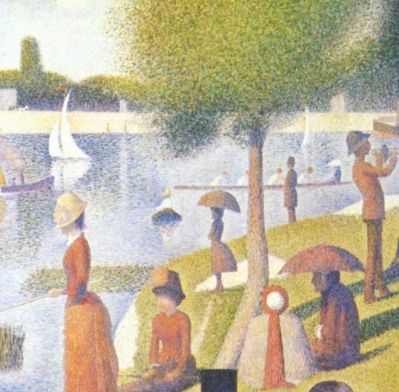 800x786 Georges Seurat - Seurat Painting