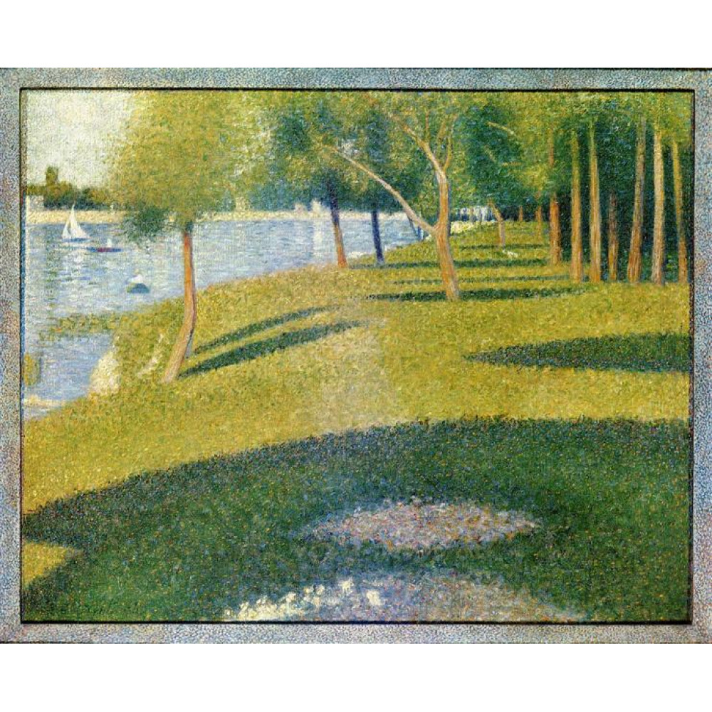 1000x1000 Georges Seurat La Grande Jatte - Seurat Painting