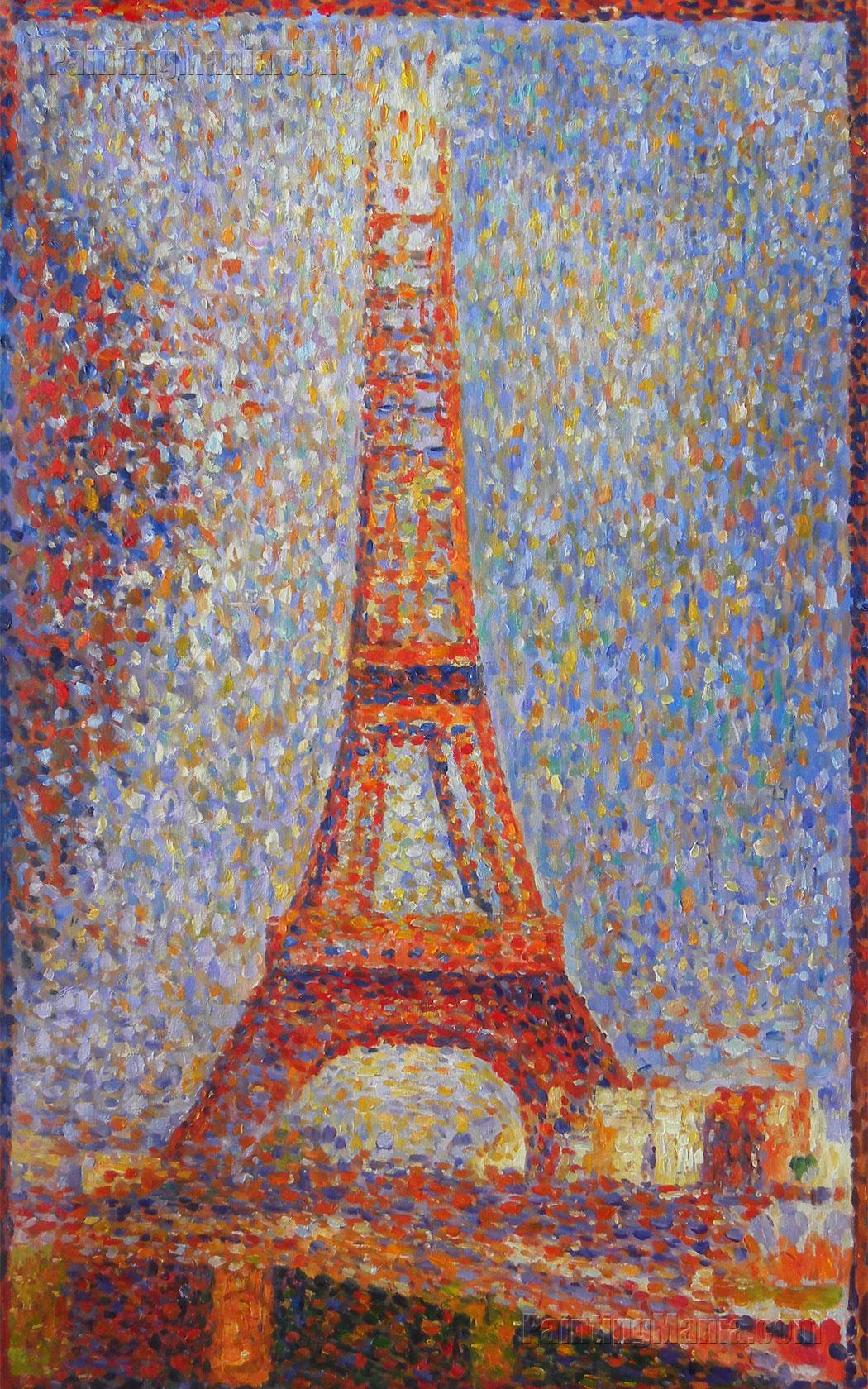 1050x1680 The Eiffel Tower - Seurat Painting