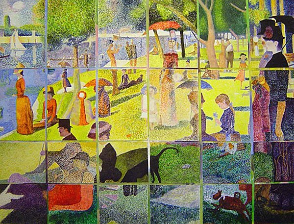 600x457 Exploring Color, Writing Amp Creativity Painting Like Seurat - Seurat Painting