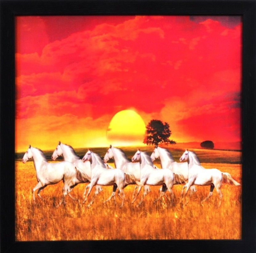 832x820 Product Page - Seven Horses Painting