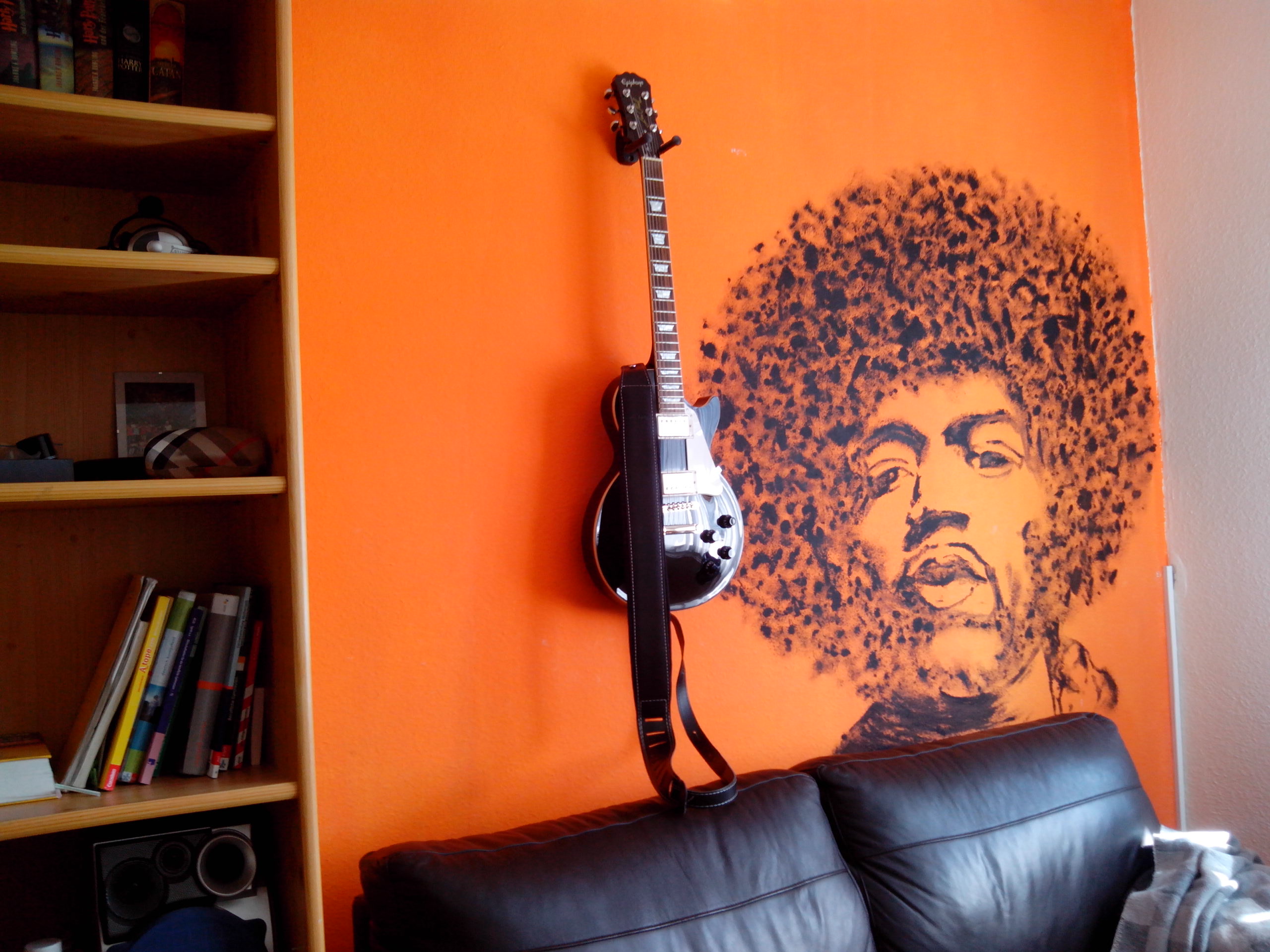 2560x1920 Painting Seven Samurai Still Painting In The Wall 2018 - Seven Samurai Wall Painting