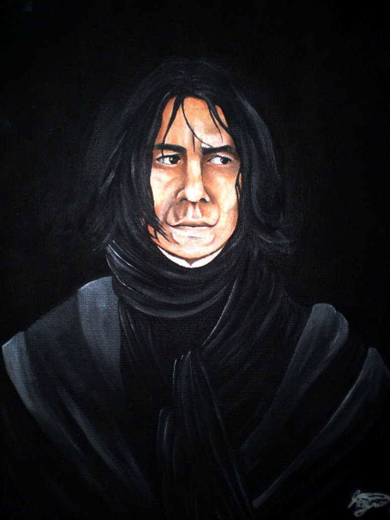 774x1032 Severus Snape Painting By Hiddentreasury - Severus Snape Painting