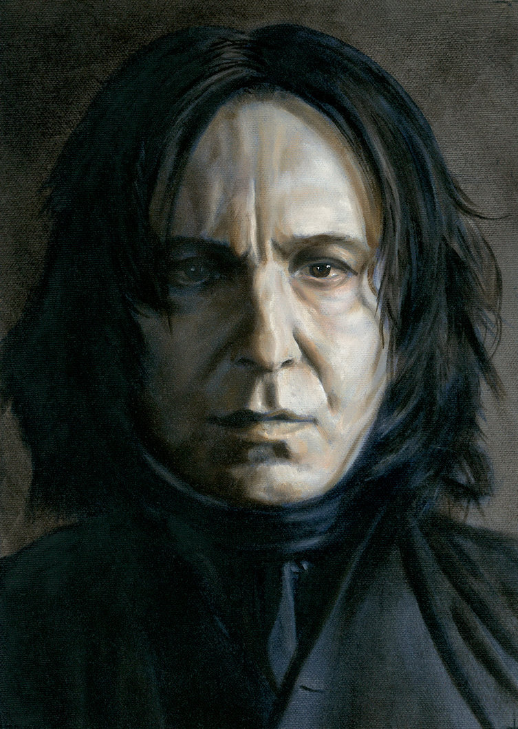 753x1060 Severus Snape By Krats - Severus Snape Painting