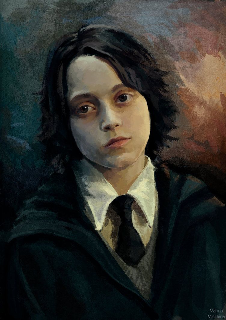 752x1063 Severus Snape Child By - Severus Snape Painting
