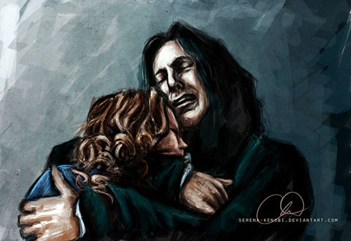 500x344 Severus Snape Was The Christian Grey Of Harry Potter - Severus Snape Painting