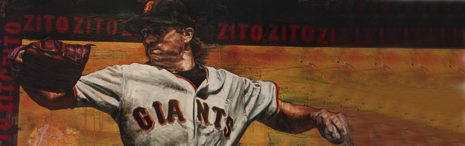 950x300 Legends Of Baseball, Go Giants! San Francisco Art Exchange - Sf Giants Painting