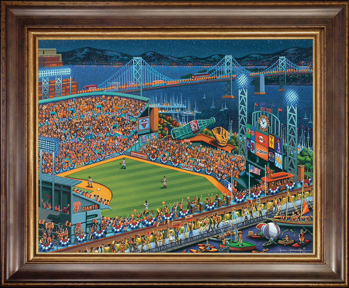 1212x1000 San Francisco Giants - Sf Giants Painting