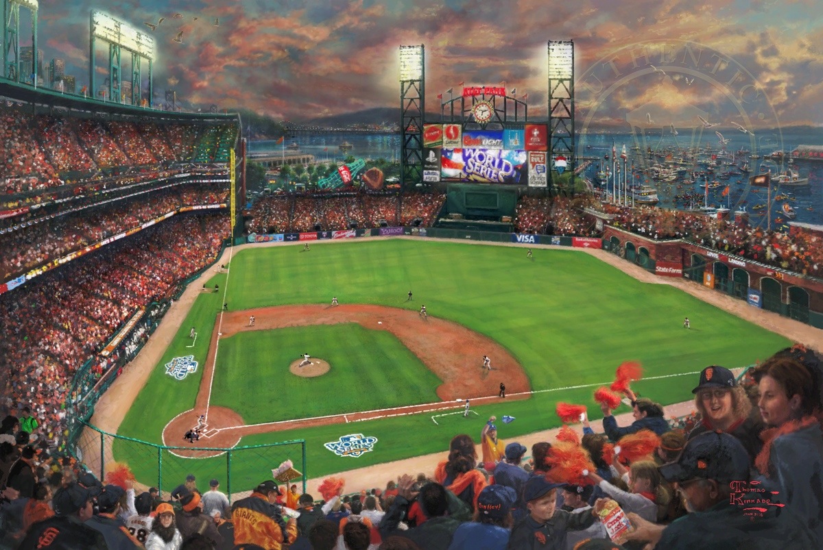 1200x803 San Francisco It's Our Time Limited Edition Art - Sf Giants Painting
