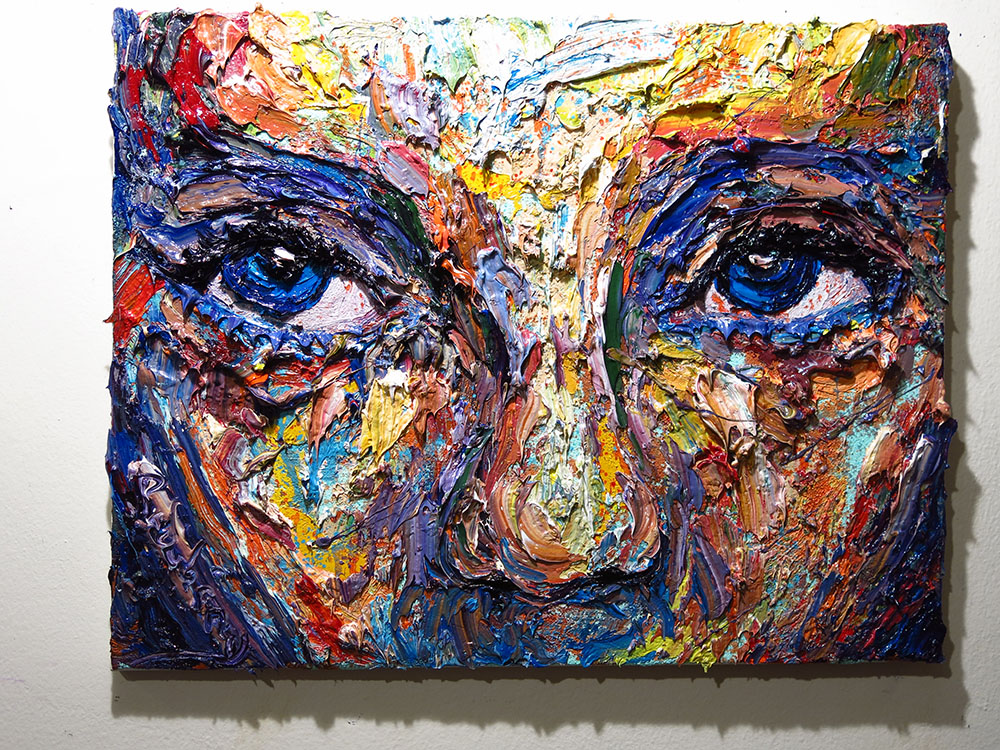 1000x750 Impasto - Sgraffito Painting