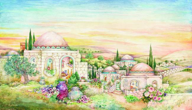 650x374 Stunning Shabbat Painting Reproductions For Sale On Fine Art Prints - Shabbat Painting