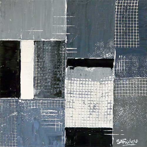 500x500 Fifty Shades Of Grey No 1 - Shades Of Gray Painting