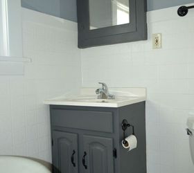 280x250 The Power Of Paint Shades Of Grey Apartment Bathroom Reveal - Shades Of Grey Painting