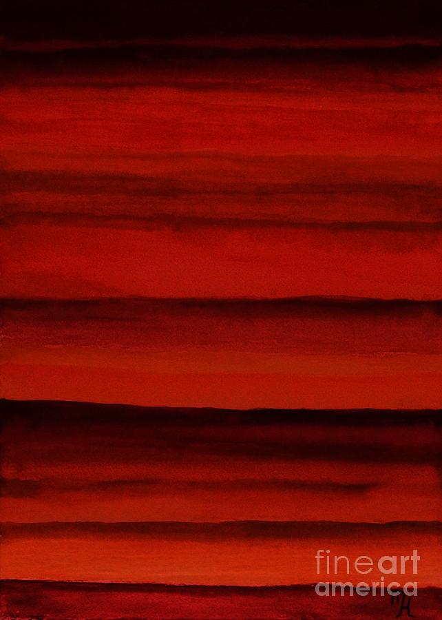 642x900 Shades Of Red Painting By Marsha Heiken - Shades Of Red Painting