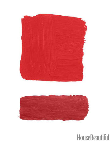 360x460 Red Color Combination For Interior Walls My Web Value - Shades Of Red Painting