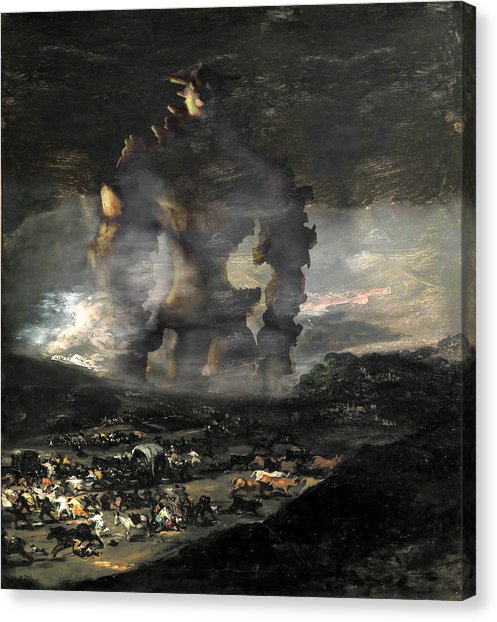 497x622 Shadow Of The Colossus Canvas Prints Fine Art America - Shadow Of The Colossus Painting