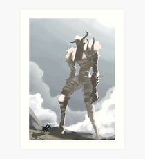 210x230 Shadow Of The Colossus Art Prints Redbubble - Shadow Of The Colossus Painting