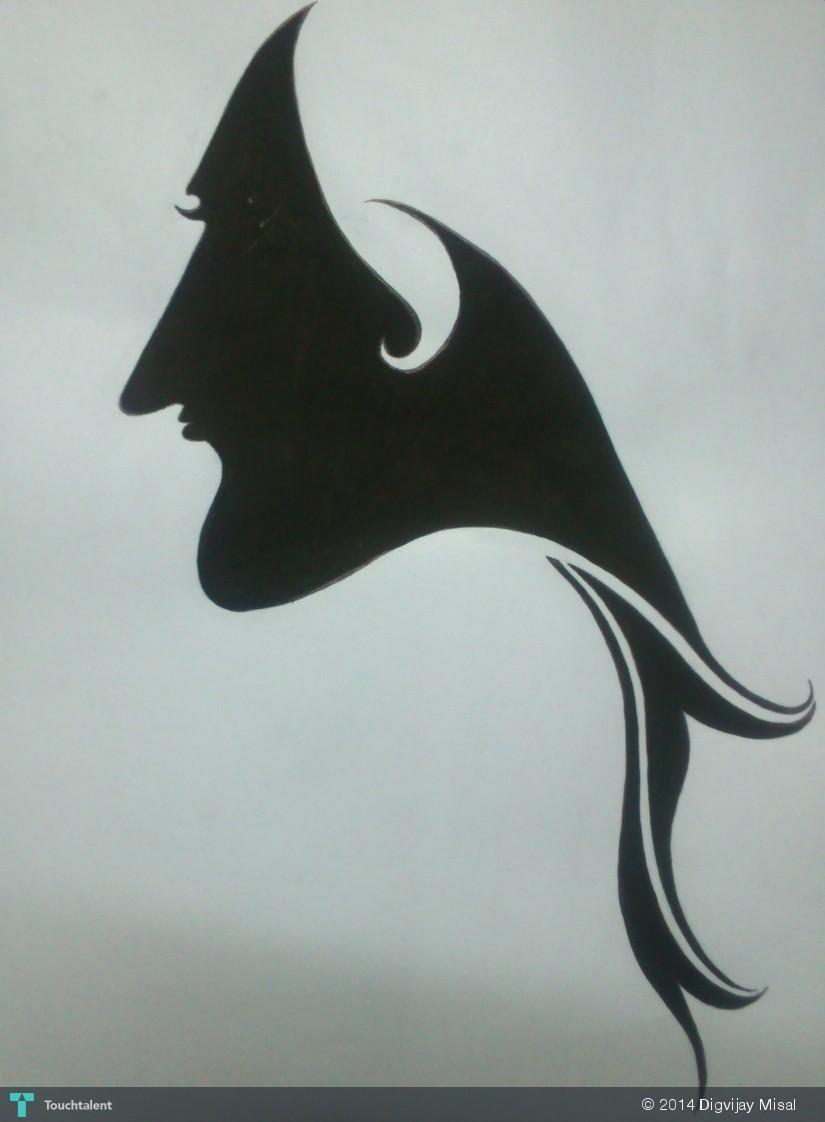 825x1122 Shadow Art Touchtalent - Shadow Painting Images
