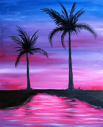 406x500 Shadow Lakes Golf Club Paint Nite Event - Shadow Painting Images