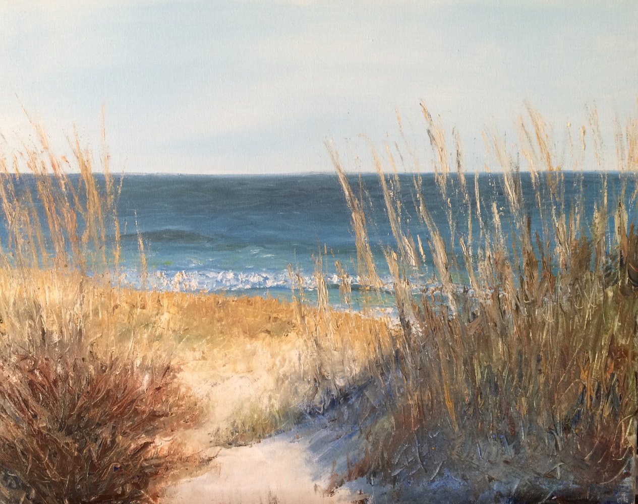 1265x1000 A Stroll To The Beach - Shaffer Painting