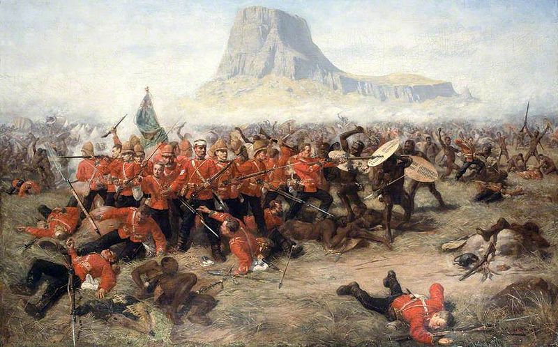 800x498 Battle Of Isandlwana Day British Lost War - Shaka Zulu Painting