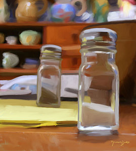 269x300 Salt Shaker Paintings Fine Art America - Shaker Painting