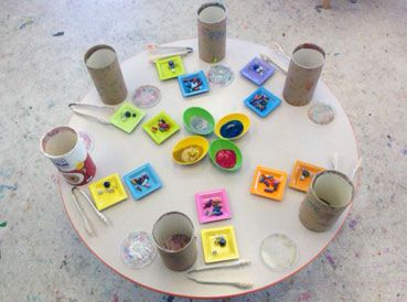 369x274 Shake, Rattle And Roll Oatmeal Container Shaker Painting Kid - Shaker Painting