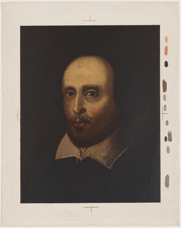 636x800 Npg D41643 William Shakespeare - Shakespeare Painting