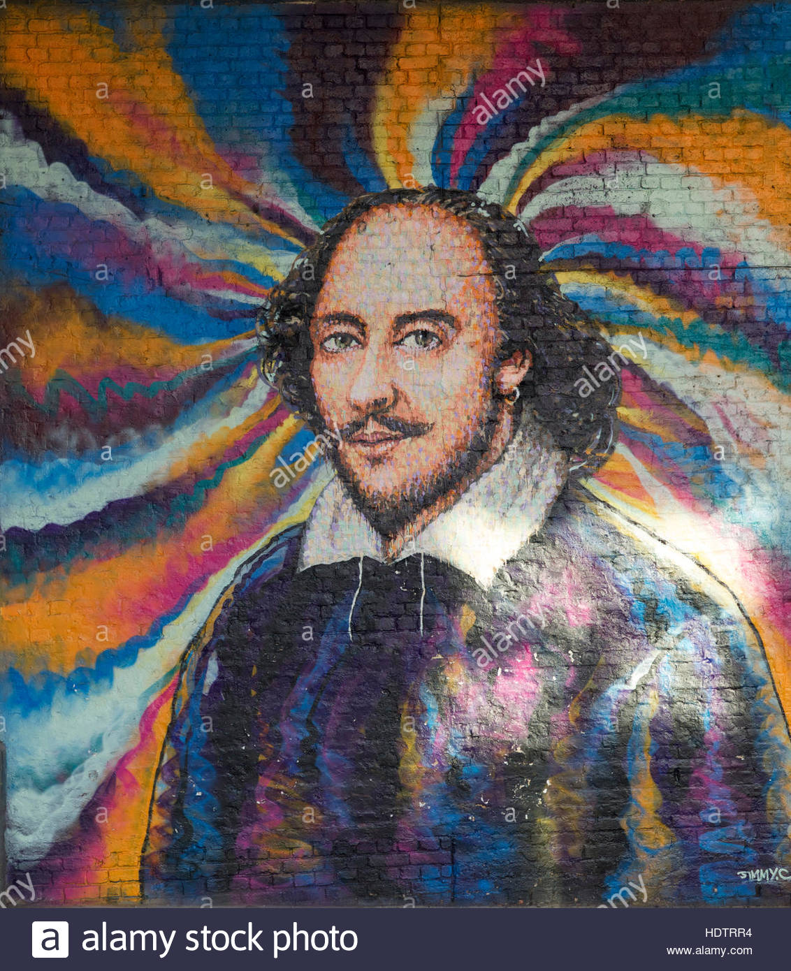 1132x1390 Painting Of William Shakespeare In Clink Street London By Jimmy C - Shakespeare Painting