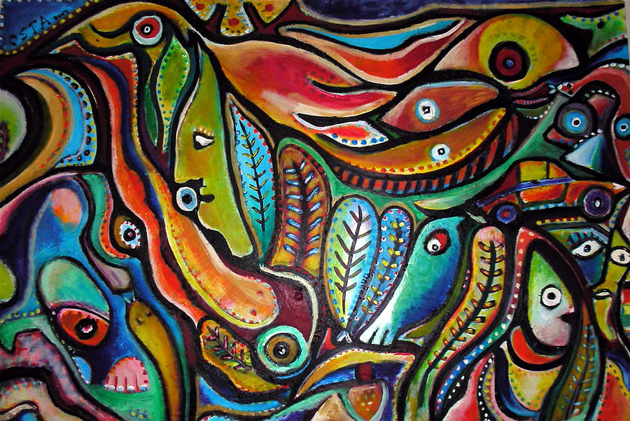 Shaman Painting at PaintingValley.com | Explore collection of Shaman ...