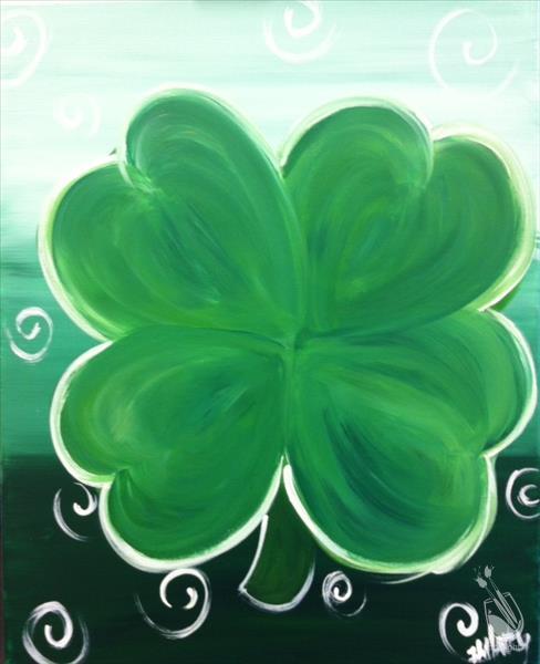 Shamrock Painting at PaintingValley.com | Explore collection of ...