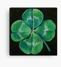 210x230 Shamrock Painting Amp Mixed Media Canvas Prints Redbubble - Shamrock Painting