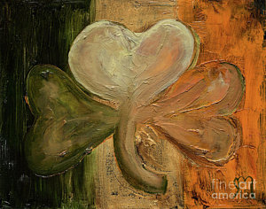 300x236 Shamrock Paintings Fine Art America - Shamrock Painting