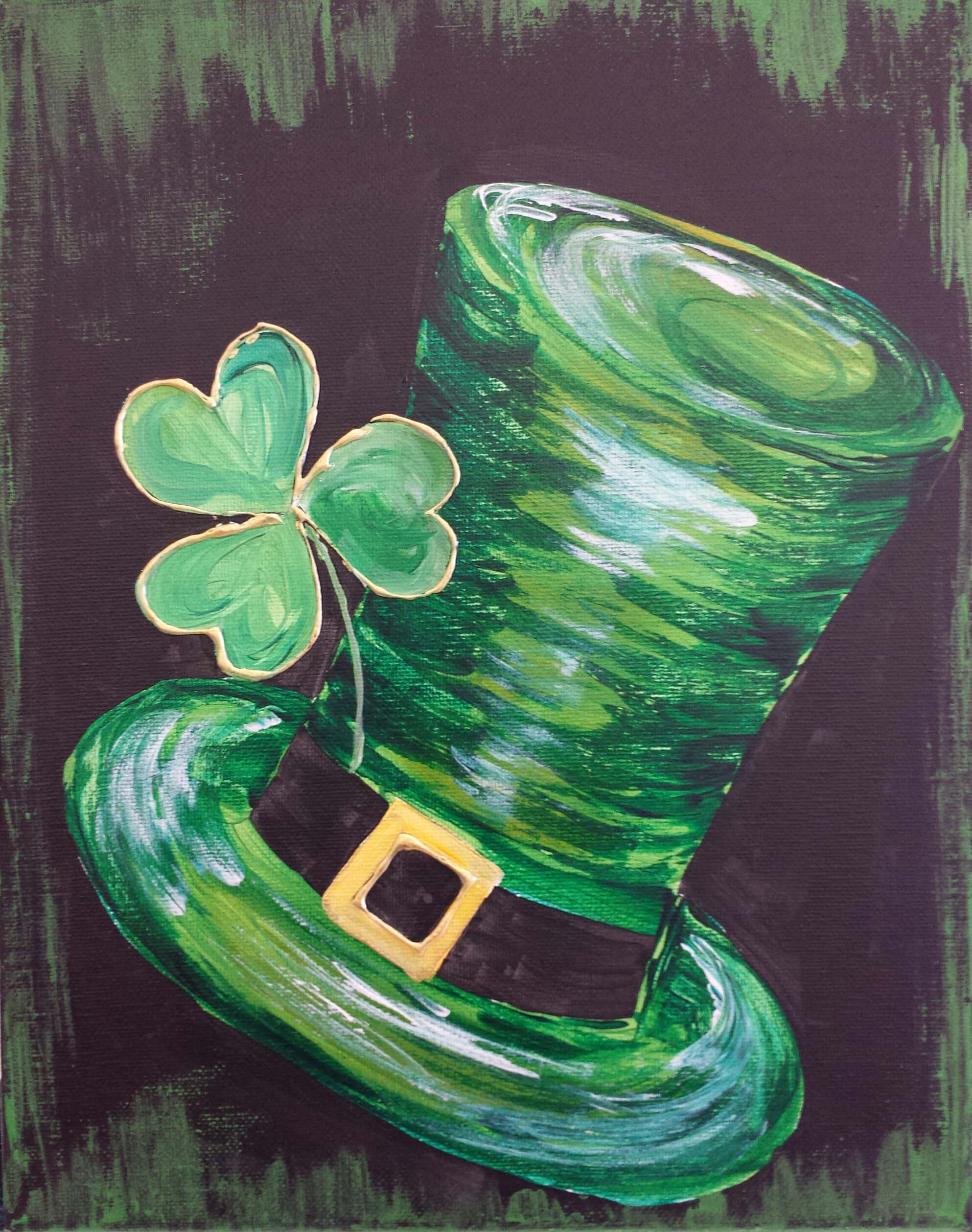 1986x2517 The Grape Van Gogh, Llc - Shamrock Painting