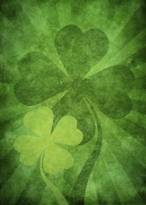 293x410 Irish Shamrock Stencils - Shamrock Painting