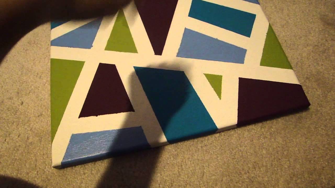 1280x720 Painting Fun Time! Tape Shapes - Shapes Painting