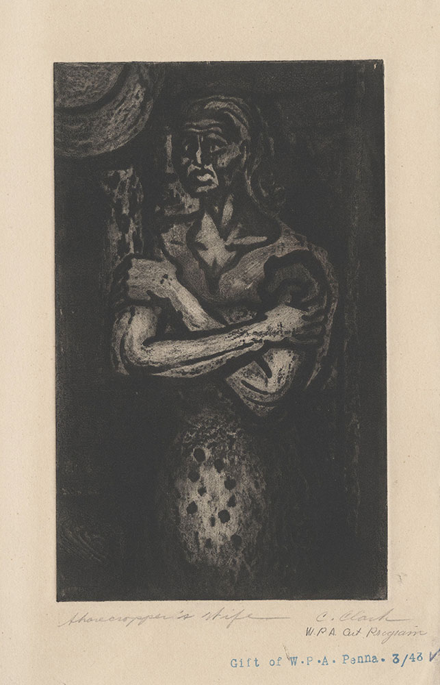 643x1000 Sharecropper's Wife - Sharecropper Painting