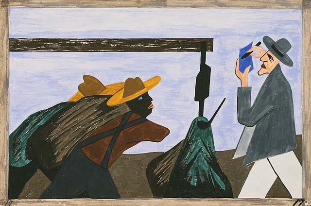 640x424 The Blues - Sharecropper Painting