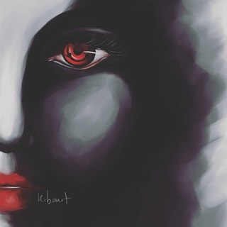 320x320 I Always Wanted A Sharingan To Kick Peoples Asses. - Sharingan Painting