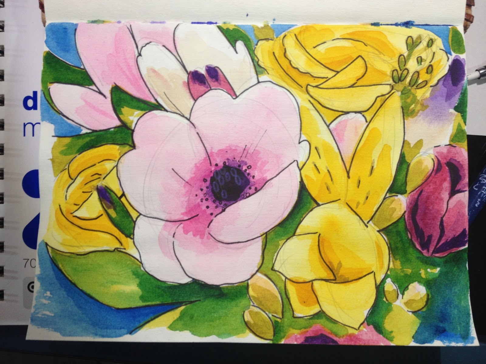 1600x1200 Nattosoup Studio Art And Process Blog Target Art Supply Review - Sharpie Painting