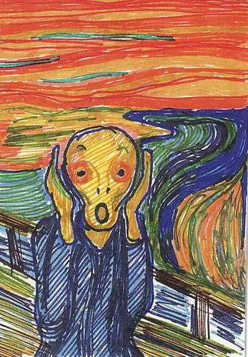 347x500 Sharpie Art - Sharpie Painting