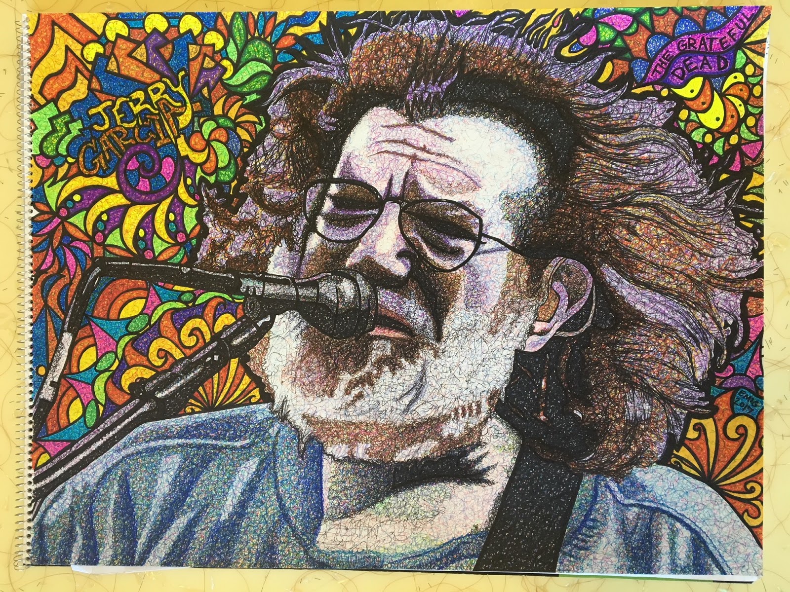 1600x1200 Steve Emig The White Bear Recent Sharpie Art Drawings April 2018 - Sharpie Painting