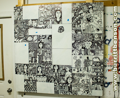 400x327 Cowboys Destroy The Giants!! - Sharpie Painting