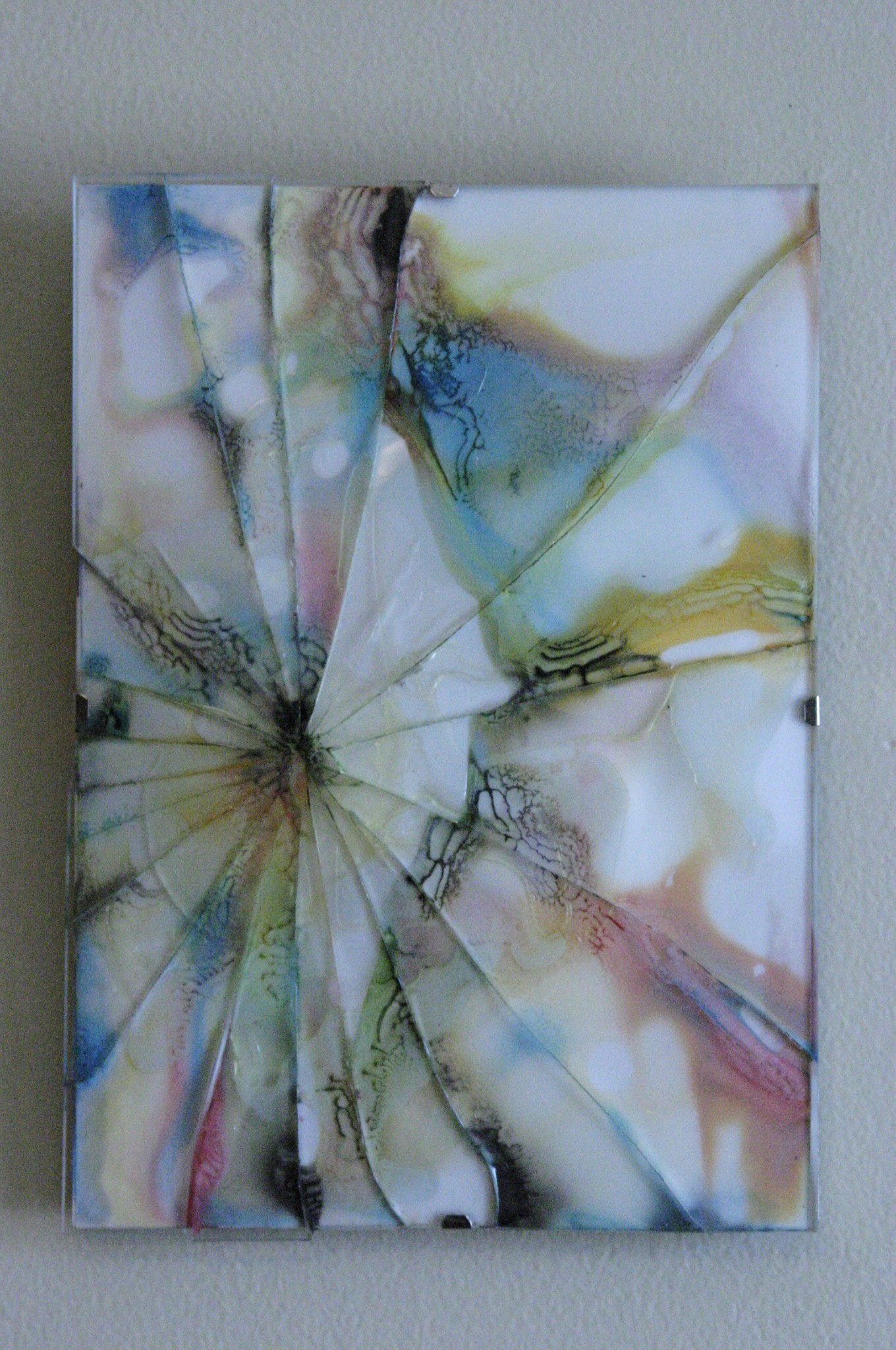 1360x2048 Broken Glass Paintings 2011 2012 Flrxwrx Studios - Shattered Glass Painting