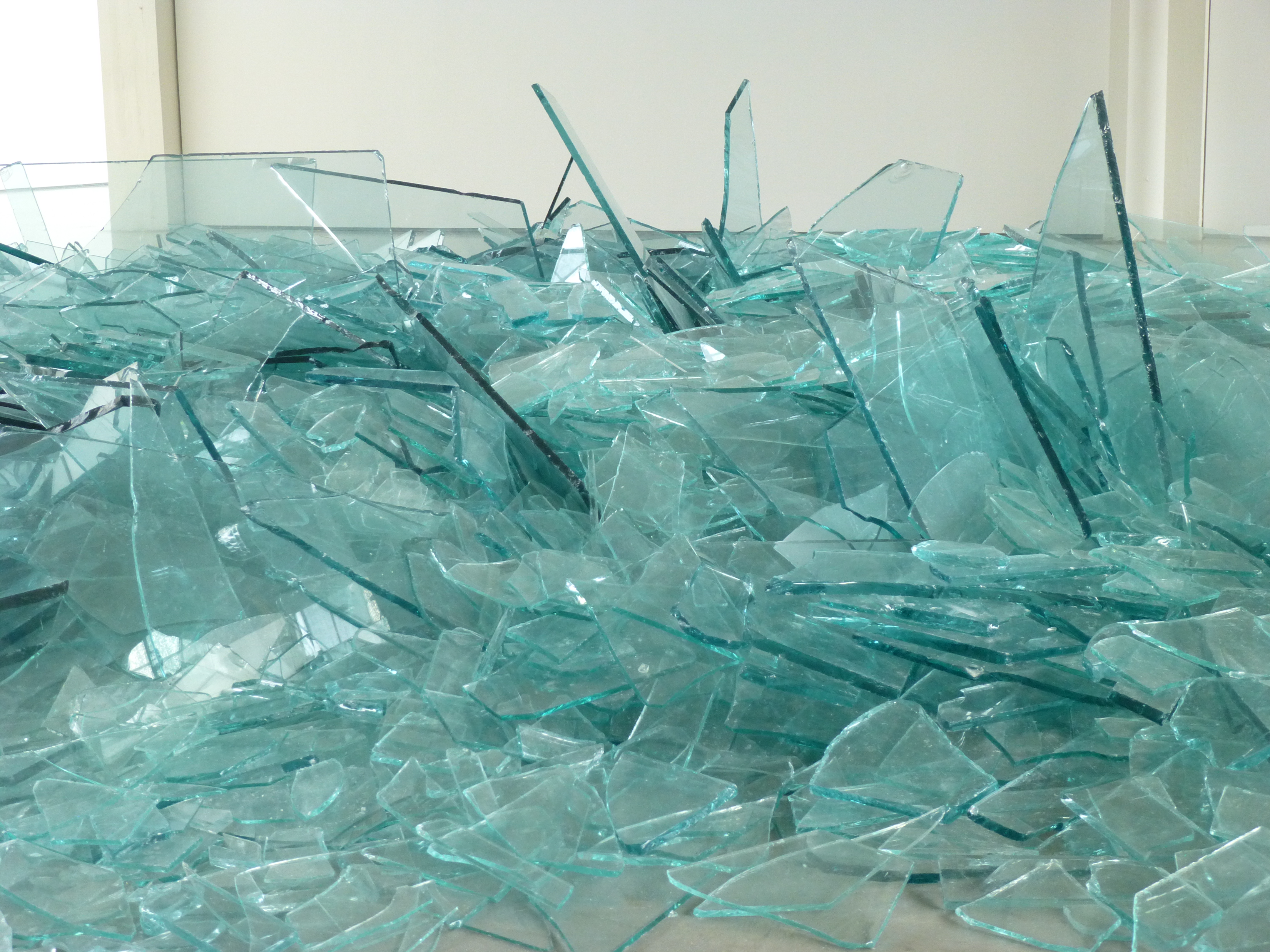 4320x3240 Modern Art Monday Presents Robert Smithson, Map Of Broken Glass - Shattered Glass Painting