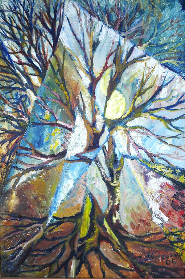 600x903 Broken Glass Painting How To Do Broken Glass Painting - Shattered Glass Painting