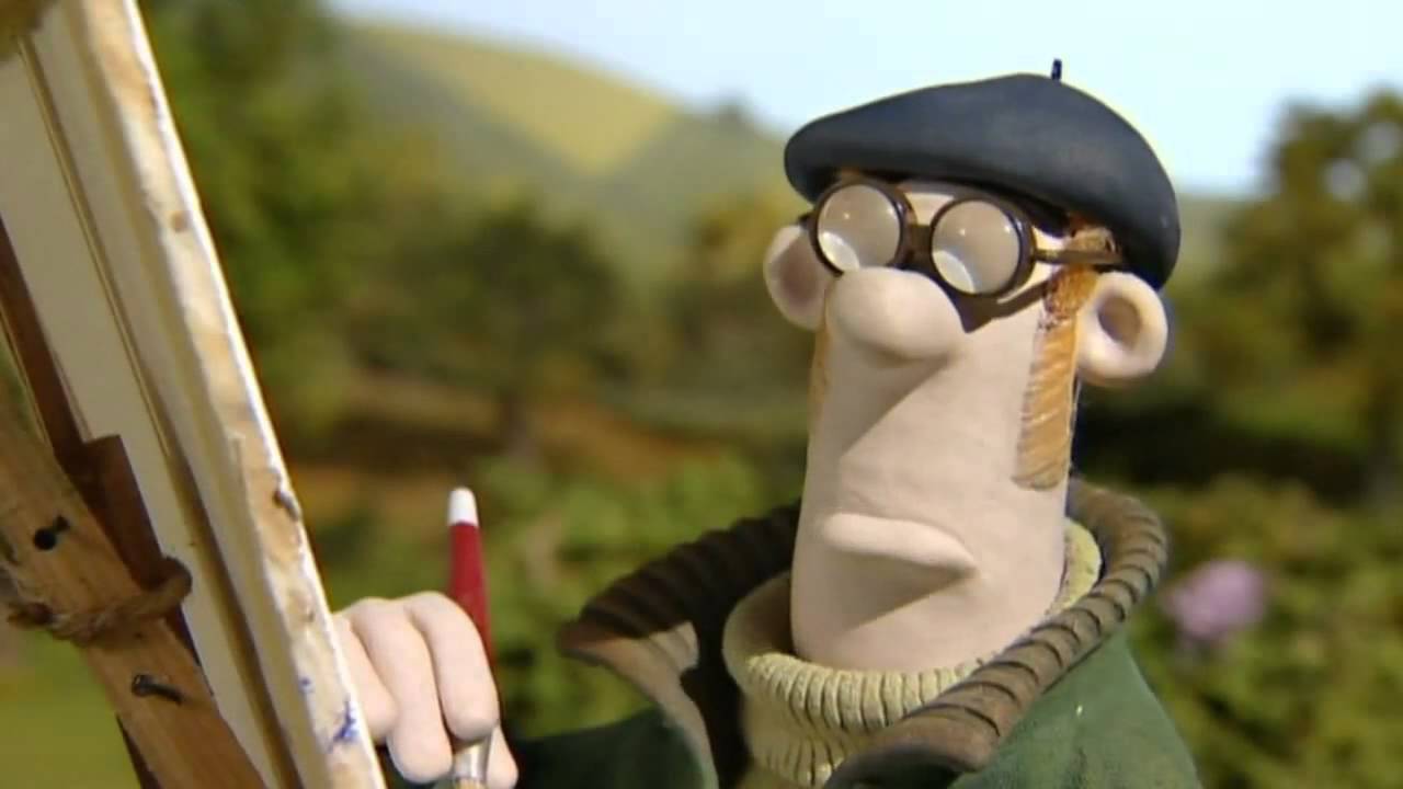 1280x720 Something Unexpected (Shaun The Sheep Episode 06 Still Life - Shaun The Sheep Painting