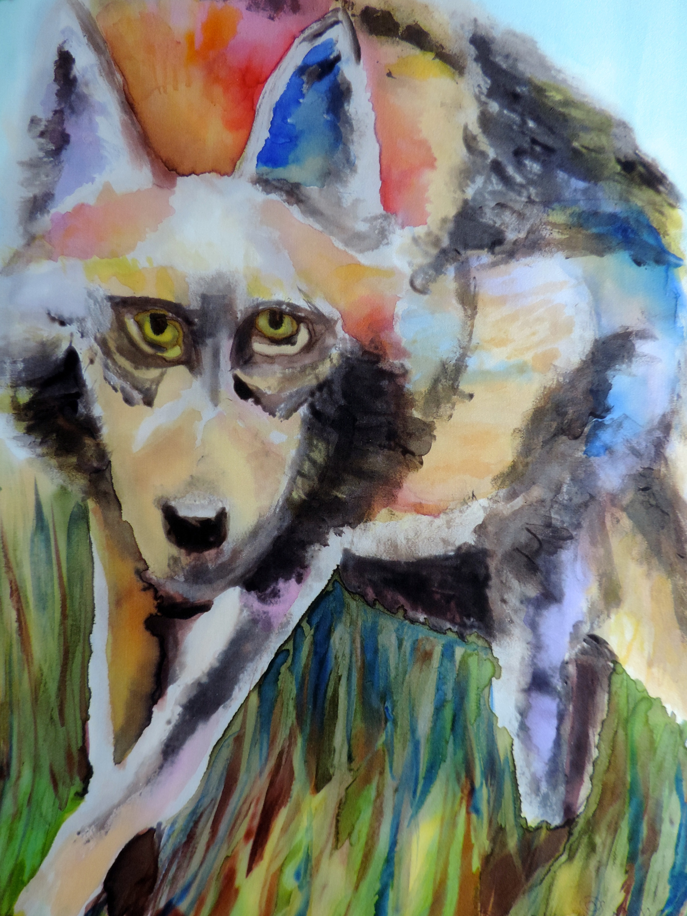 2226x2969 She Wolf - She Wolf Painting